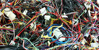Лом проводов из электротехники и электроники