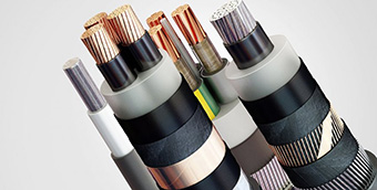 Лом силовых кабеля разных видов