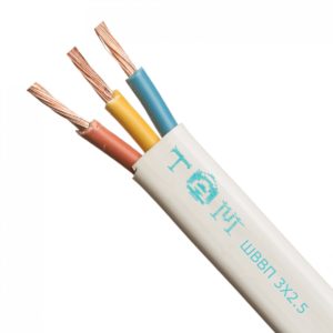 Прием ШВВП кабеля